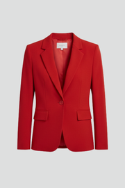 Women's Blazer | Notched Lapel, Single-Button Closure 1