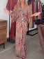 Women's Dress | Kimono-Style Sleeves, Pleated Skirt 3