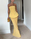 Women's Dress | Strapless Neckline, Textured Skirt 0