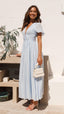 Women's Dress | V-Neck, Puff Sleeves 3