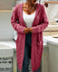 Women's Jacket | Collarless Neckline, Front Pockets 4