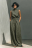 Women's Loungewear Set | Minimalist Design, Wide Trousers 2