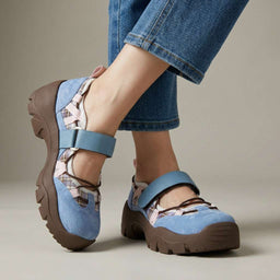 Women's Moccasins | Adjustable Strap, Thick Sole 2