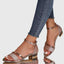 Women's Sandals | Adjustable Ankle Strap, Block Heel 4