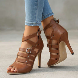 Women's Sandals | Gladiator Design, Stiletto Heel 3