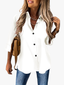 Women's Shirt | Classic Lapel Collar, Button Closure 1