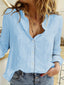 Women's Shirt | Lapel Collar, Semi-Transparent Fabric 0