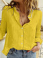 Women's Shirt | Lapel Collar, Semi-Transparent Fabric 5