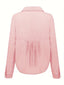 Women's Shirt | Lapel Collar, Semi-Transparent Fabric 6