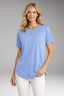 Women's Shirt | Round Neck, Curved Hem T-Shirt 12