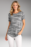 Women's Shirt | Round Neck, Curved Hem T-Shirt 9