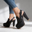 Women's Shoes | Platform Block Heel, Buckle Strap 5