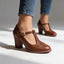Women's Shoes | T-Strap, Brogue Detailing 4