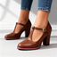 Women's Shoes | T-Strap, Brogue Detailing 7