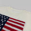 Women's Slim Fit Knitted Sweater with American Flag Motif - Casual Autumn Winter Wear 4