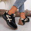 Women's Sneakers | Lace-Up Design, Thick Serrated Sole 4