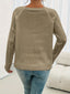 Women's Sweater | Textured Knit, Buttoned Front Closure 5