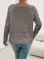 Women's Sweater | Textured Knit, Buttoned Front Closure 6