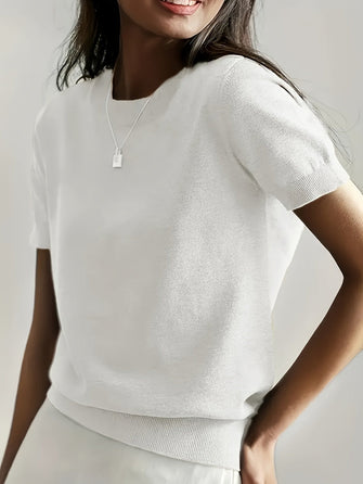 Women's Top | Short Sleeves, Round Neckline 3