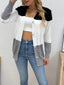 Women's Vest | Patchwork Pattern, Mesh Detail 4