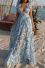 Womens Dress | Floral Pattern, Criss-Cross Design 10