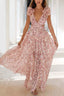 Womens Dress | Floral Pattern, Criss-Cross Design 2