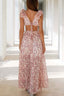 Womens Dress | Floral Pattern, Criss-Cross Design 6