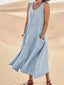 Womens Dress | Flowy Silhouette, Solid Color 5