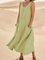 Womens Dress | Flowy Silhouette, Solid Color 6