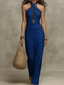 Womens Dress | Halter Neck, Maxi Length 5