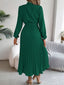 Womens Dress | Long Sleeve, Pleated Design 3