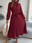 Womens Dress | Long Sleeve, Pleated Design 4