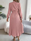 Womens Dress | Long Sleeve, Pleated Design 7