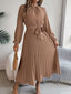 Womens Dress | Long Sleeve, Pleated Design 8