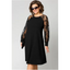 Womens Dress | Round Neckline, Long Lace Sleeves 3
