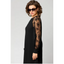 Womens Dress | Round Neckline, Long Lace Sleeves 5
