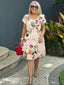 Womens Dress | Ruffled Floral Design, Flowing Silhouette 2