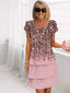 Womens Dress | Ruffled Floral Design, Flowing Silhouette 4