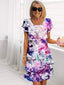 Womens Dress | Ruffled Floral Design, Flowing Silhouette 5
