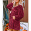 Womens Dress | Square Neckline, Pleated Velvet 5