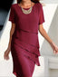 Womens Dress | Tiered Chiffon Design, Flattering Silhouette 0