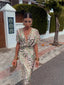 Womens Dress | Twisted Front Design, Short Sleeves 0