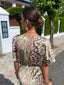 Womens Dress | Twisted Front Design, Short Sleeves 2