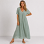 Womens Dress | V-Neck, Flowing Silhouette 0