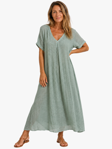 Womens Dress | V-Neck, Flowing Silhouette 1
