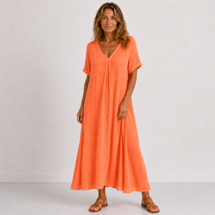 Womens Dress | V-Neck, Flowing Silhouette 4