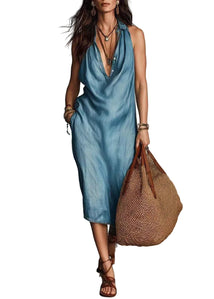 Womens Dress | V-Neck, Holiday Style 0