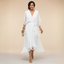 Womens Dress | V-Neckline, Adjustable Waist, Chiffon Fabric 4