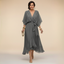 Womens Dress | V-Neckline, Adjustable Waist, Chiffon Fabric 6