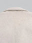 Beige Wool Coat Single Breasted Long Coat for Women